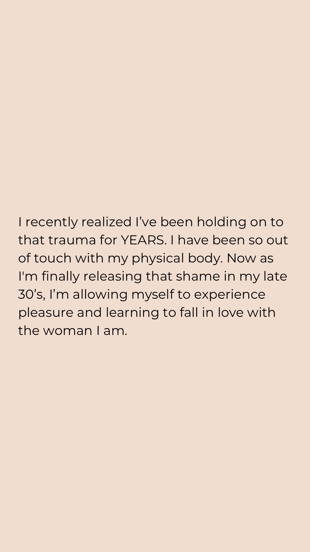 Some journaling about shame and pleasure. (I’m lowkey loving how these selfie photos came out. They’re 100% unedited!)